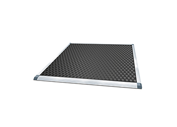 Safety mat for CNC milling machine